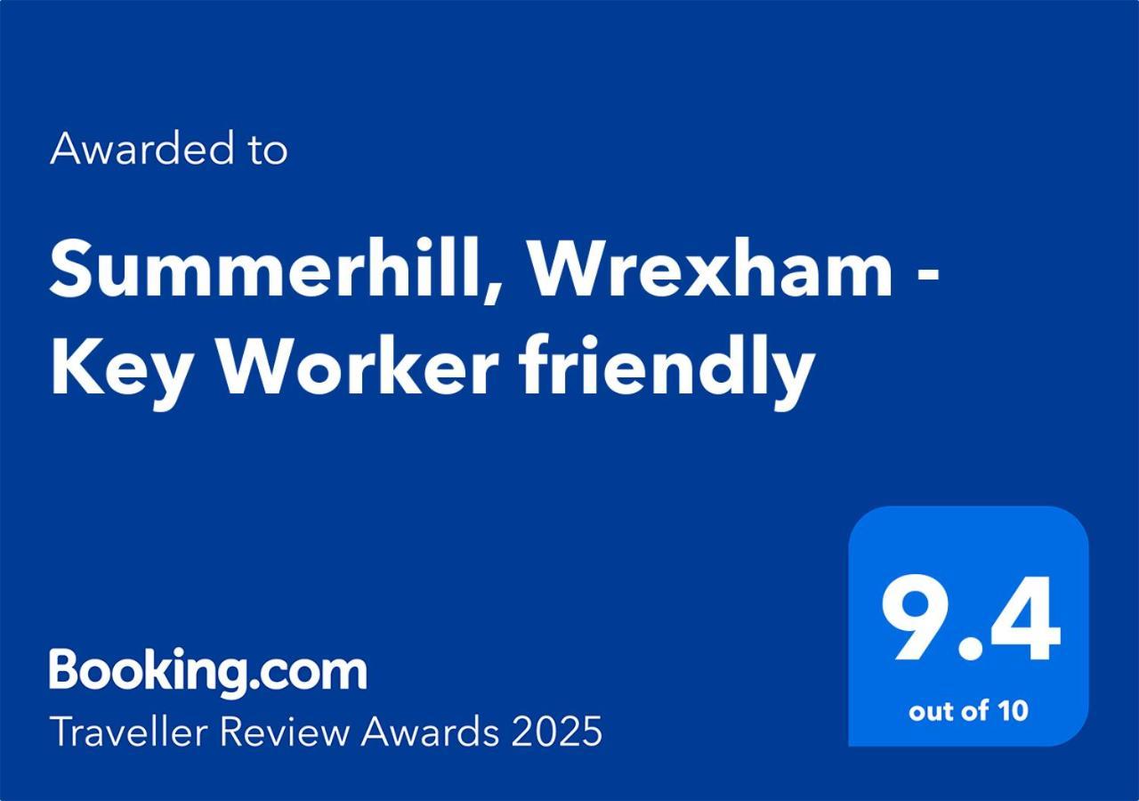 Summerhill, Wrexham - Key Worker Friendly Eksteriør bilde